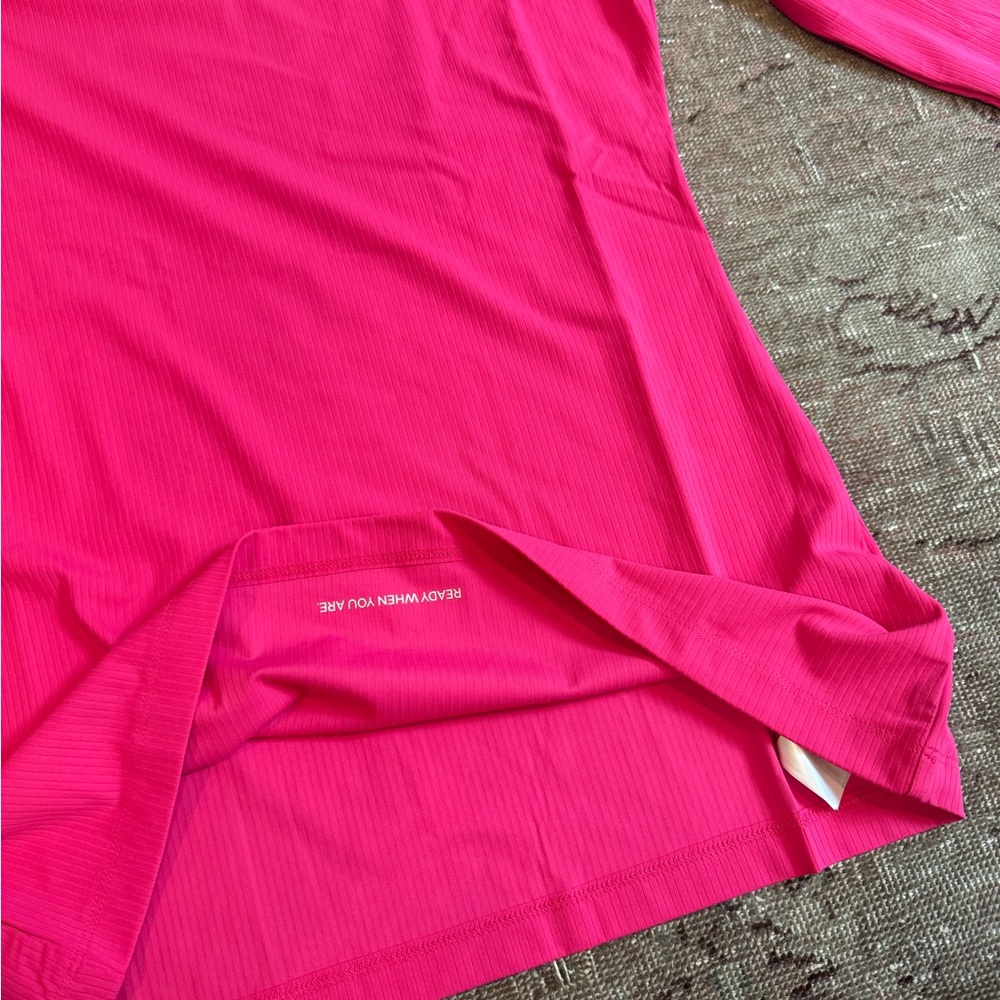 SHOCKING PINK S FIGS Ribbed Salta Underscrub - Picture 4 of 7